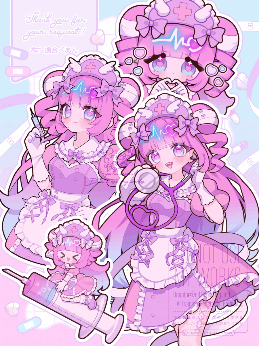 【等身イラスト制作】癒合ぺあん様 【等身イラスト制作】癒合ぺあん様