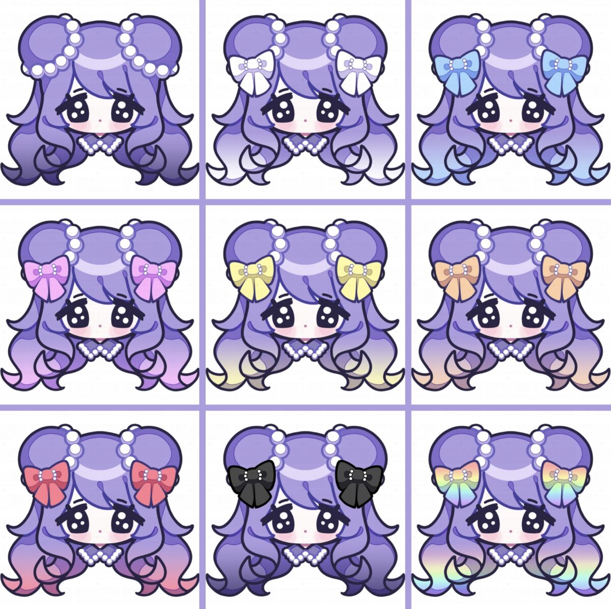 【ちびちびキャライラスト制作】滋玖麗 ひみつ様(Vtuber)