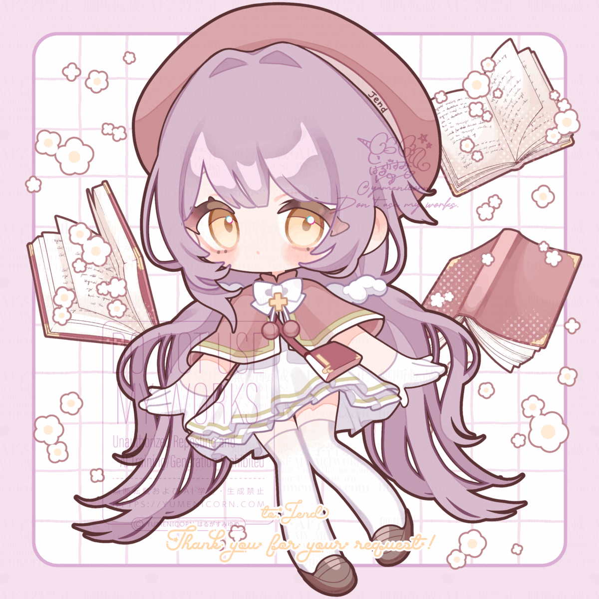 【ちびキャライラスト制作】Jend様 【ちびキャライラスト制作】Jend様