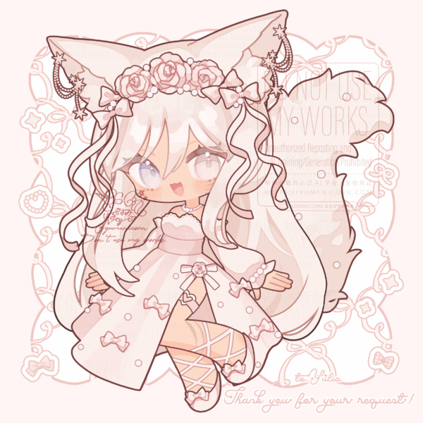 【ちびキャライラスト制作】Yulia様