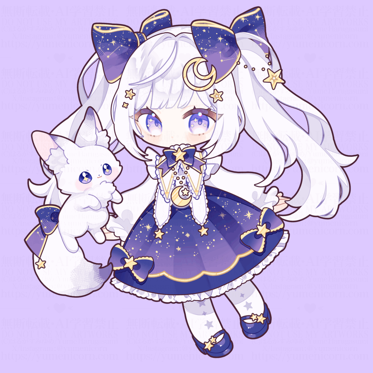 【ちびキャライラスト制作】Meria様(Vsinger)