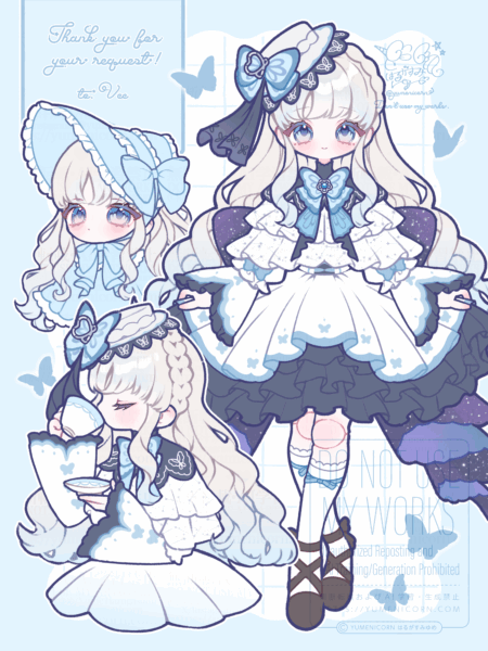 【等身イラスト制作】Vee様