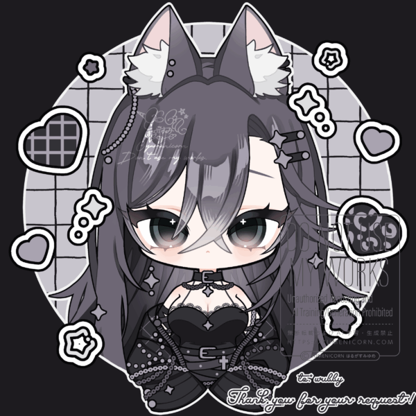 【ちびキャライラスト制作】wubby様