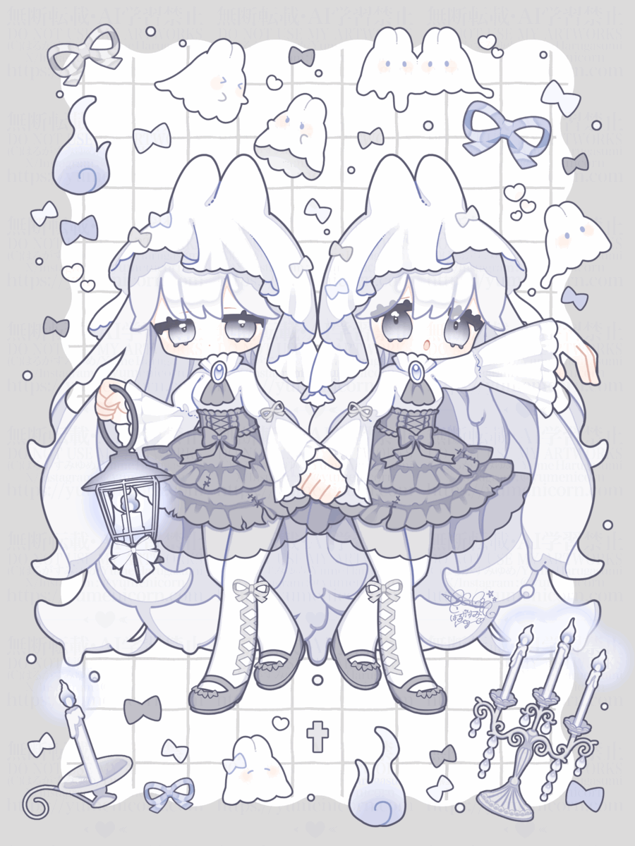 Melty Ghost Bunnies👻🤍🩶