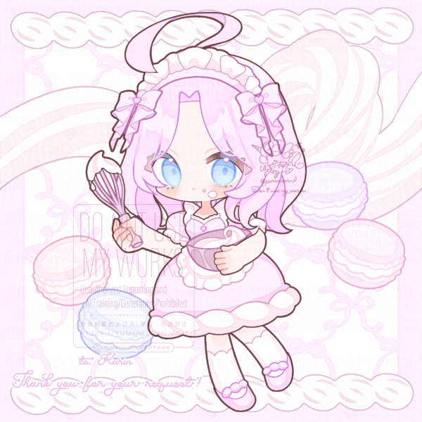 【ちびキャライラスト制作】花凛様