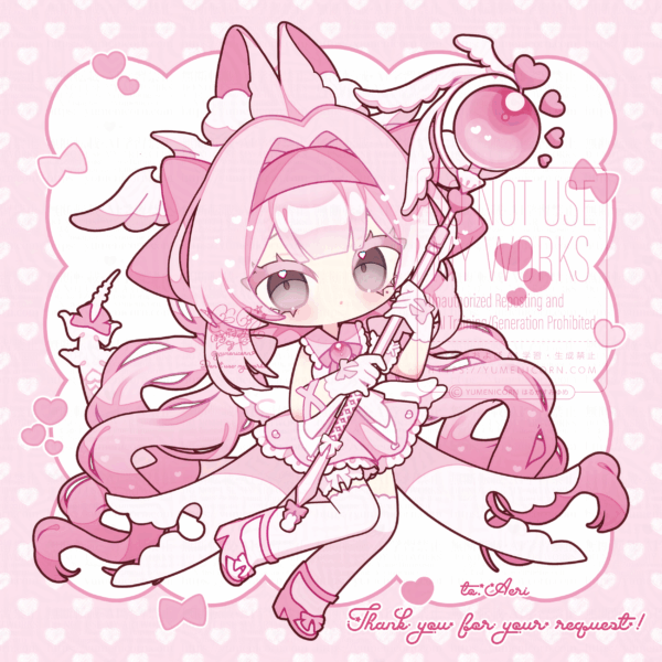 【ちびキャライラスト制作】aeri様