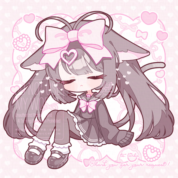 【ちびキャライラスト制作】larkie様