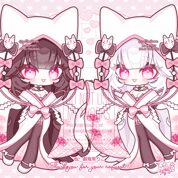 【ちびキャライラスト制作】御鬼常 りこ様